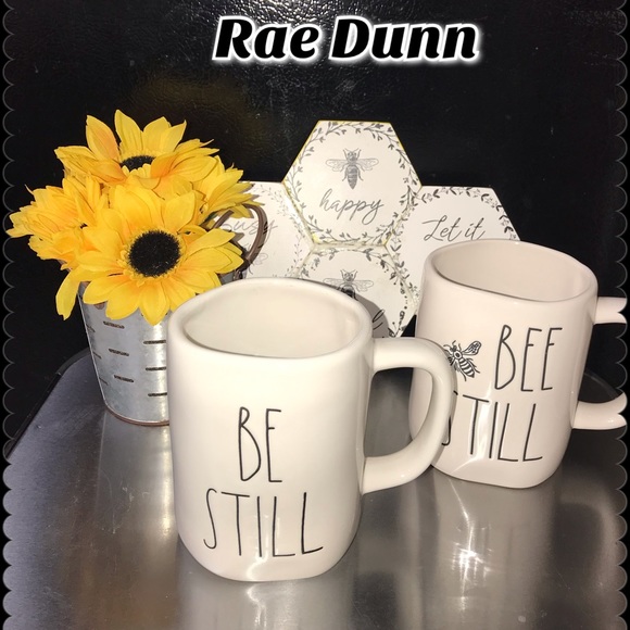Rae Dunn Other - Rae Dunn Bee Still & Bee Still 🐝 Mugs (2 Mugs)